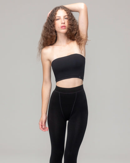TOAST - FLEECE-LINED TIGHTS - OPAQUE
