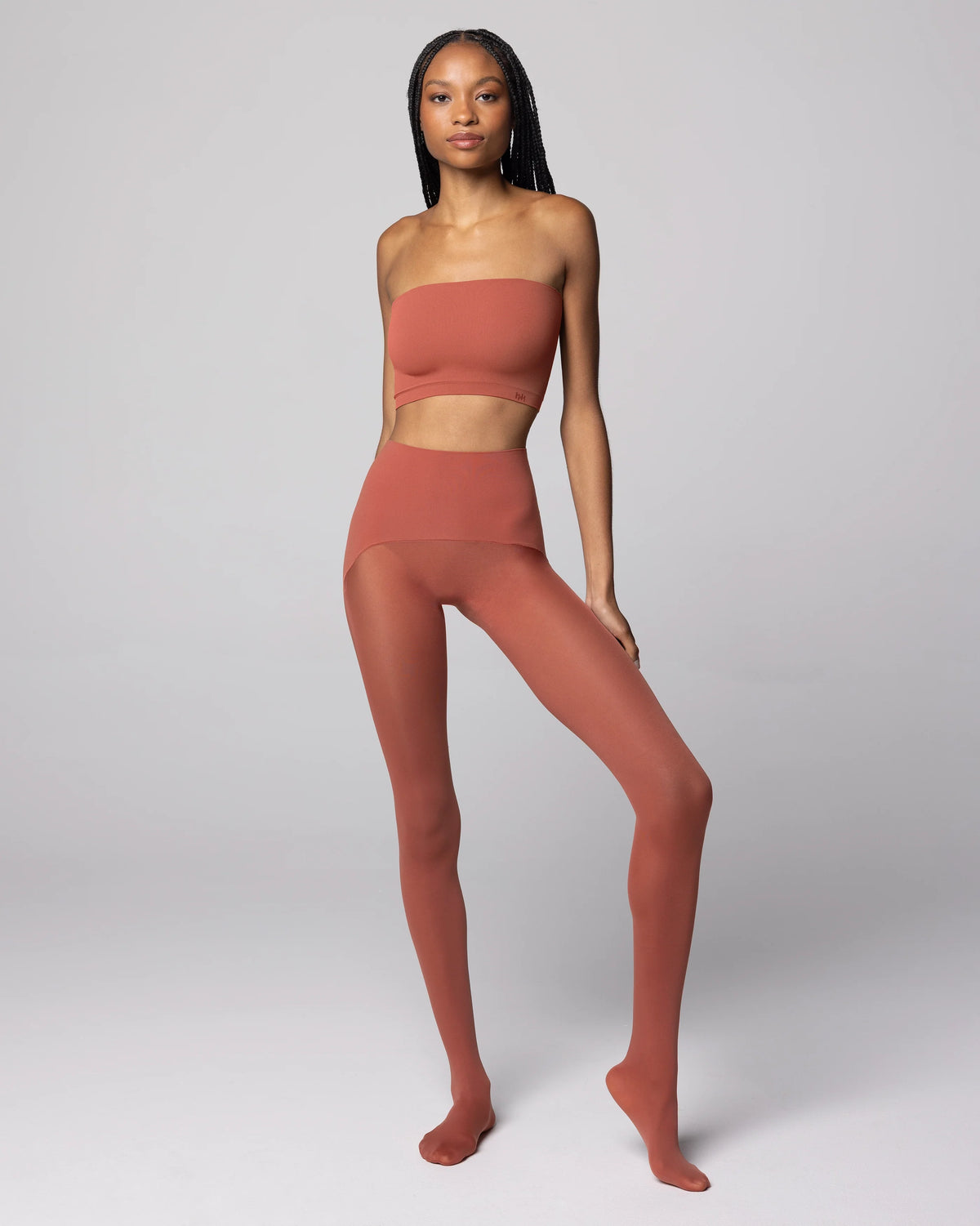 PLAY - FREE HUGGING SEAMLESS TIGHTS - SEMI OPAQUE